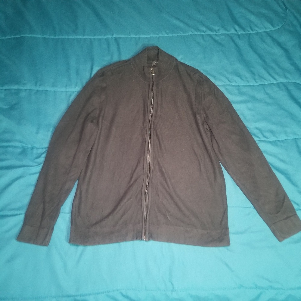 Alfani zipper sweater Medium black